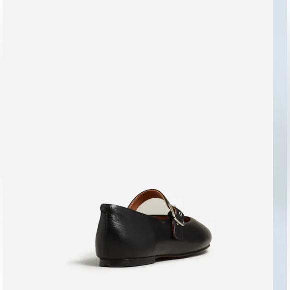 Madewell The Remy Mary Jane Flat, Black, Sz 9 - Picture 14 of 14